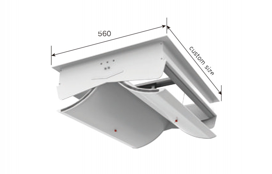 MLD-TFW-T-560 Butterfly Two-way Celling Air Inlet